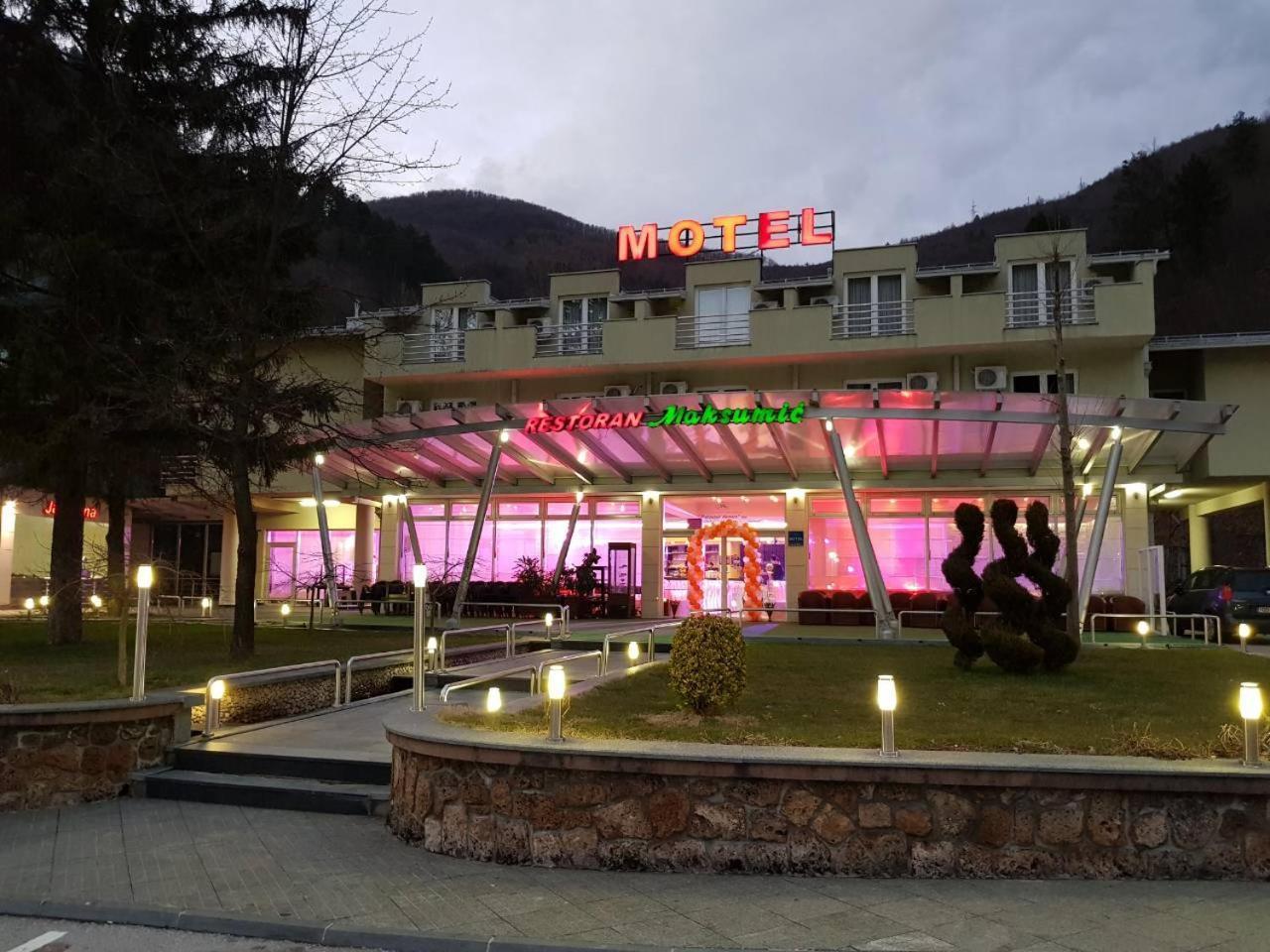 Motel Maksumic Jablanica Exteriér fotografie